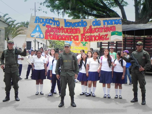 Día Mundial del Lavado de Manos en Santander de Quilichao3