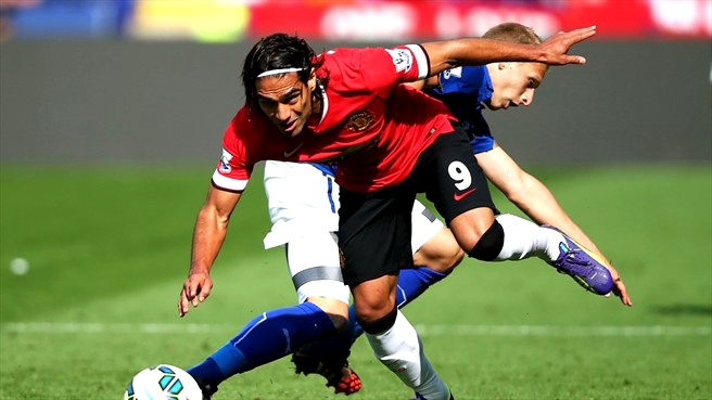 El Tigre marcó su primer gol con el Manchester United El Tigre marcó su primer gol con el Manchester United