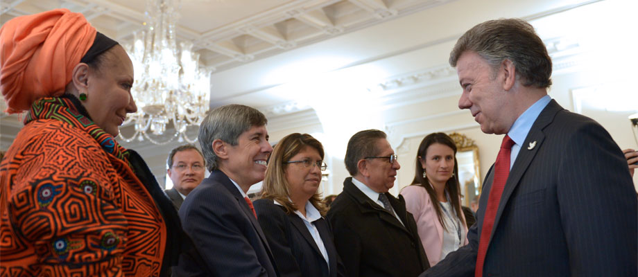 En la Casa de Nariño se instaló el Consejo Nacional de Paz En la Casa de Nariño se instaló el Consejo Nacional de Paz