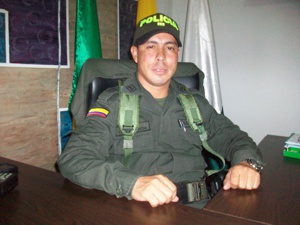 Freddy García - comandante e. estación policía Santander de Quilichao Freddy García - comandante e. estación policía Santander de Quilichao
