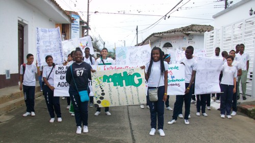 Marcha por la salud en Caloto - Cauca - ESE Norte 2 Marcha por la salud en Caloto - ESE Norte 2-1
