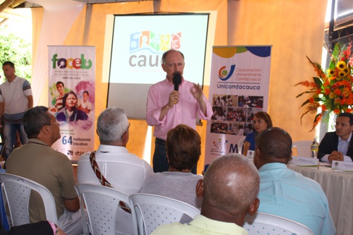 Temístocles Ortega Narváez - Gobernador del Cauca Se fortalece la calidad educativa en el norte del Cauca