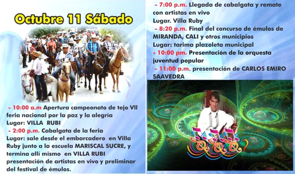 VII Feria Nacional por la Paz y la Alegría Miranda