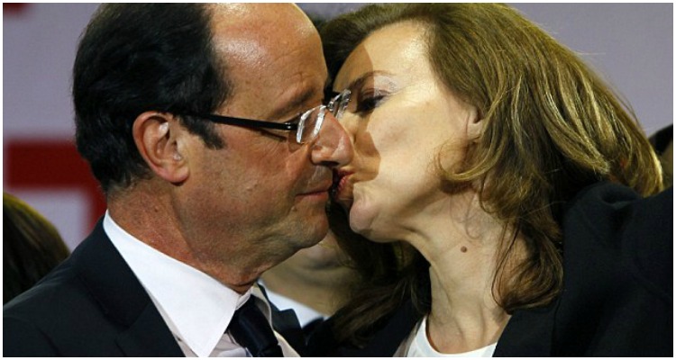 periodista y exprimera dama de Francia, Valérie Trierweiler valerie