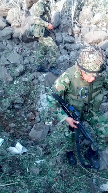 Ejército detona explosivos controladamente en Corinto Ejército detona explosivos controladamente en Corinto