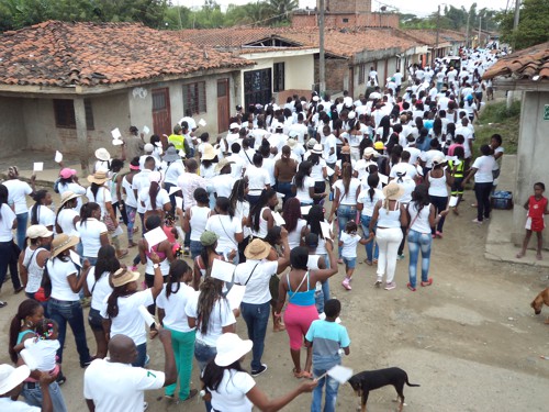 MARCHA POR LA NO VIOLENCIA EN GUACHENÉ MARCHA POR LA NO VIOLENCIA EN GUACHENE1