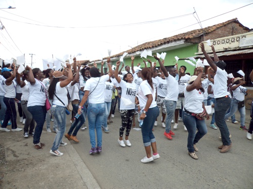MARCHA POR LA NO VIOLENCIA EN GUACHENÉ MARCHA POR LA NO VIOLENCIA EN GUACHENE2