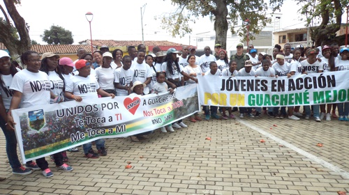 MARCHA POR LA NO VIOLENCIA EN GUACHENÉ MARCHA POR LA NO VIOLENCIA EN GUACHENE4