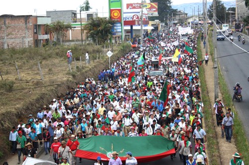 Marcha Indígena hacia Popayán - CRIC Marcha Indígena hacia Popayán - CRIC
