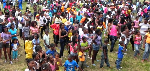 Marcha mujeres afrodescendientes hacia Bogotá1