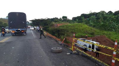 Accidente de tránsito deja 14 personas lesionadas en El Pital Accidente El Pital 4