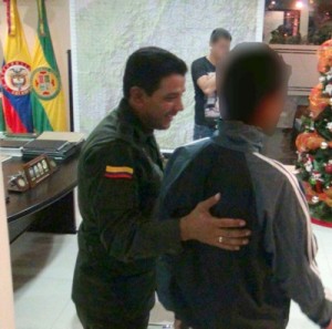 Liberan a niño que había sido secuestrado en Caldono Liberan a niño que había sido secuestrado en Caldono1