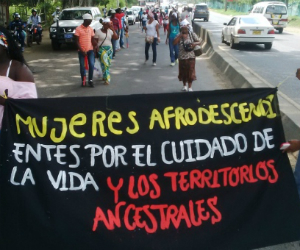 Marcha mujeres afros mujeres-marcha