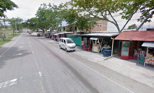 Altamira - Huila - Vía Panamericana - Foto: Proclama del Cauca. Altamira - Huila - Vía Panamericana