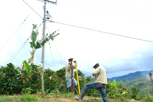 Avanzan proyectos de electrificación rural en el Cauca Avanzan proyectos de electrificación rural en el Cauca