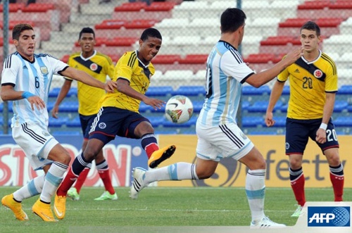 La Selección Colombia Sub 20 empató con Argentina Colombia vs Argentina - Sub 20 - 2015