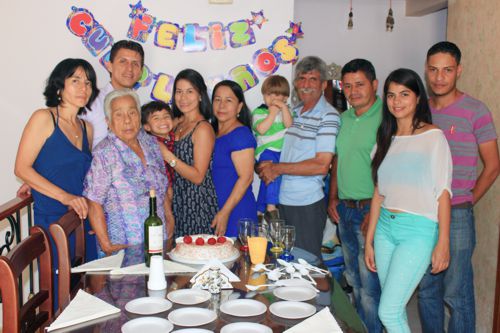 Cumpleaños Hernán A. - Diana Isabel 1