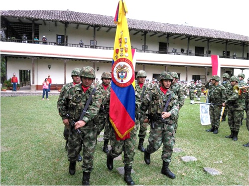 Ejército Nacional conmemora los 201 años de la Batalla de Calibío - Popayán Ejército Nacional conmemora los 201 años de la Batalla de Calibío1