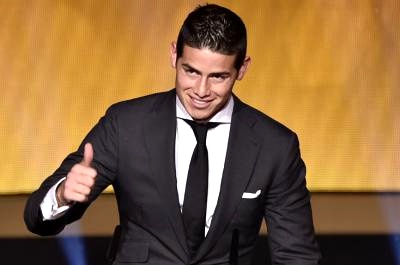 James Rodríguez - Ganador del Premio Puskas 2014 James Rodríguez - Ganador del Premio Puskas 2014