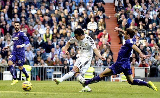 James Rodríguez marcó gol frente al Espanyol James Rodríguez marcó gol frente al Espanyol2