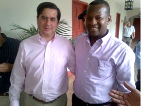 Juan Fernando Cristo - Elías Larrahondo - alcalde de Buenos Aires - Cauca Juan Fernando Cristo - Elías Larrahondo - alcalde de Buenos Aires - Cauca