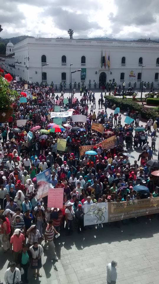 Marcha campesina Popayan Marcha campesina Popayan 2