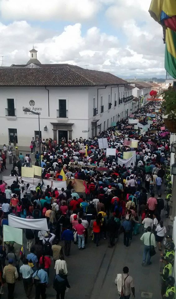 Marcha campesina Popayan Marcha campesina Popayan 3