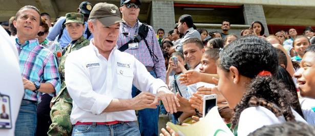 Una vez se firme la paz, mejorará la seguridad ciudadana - Santos Una vez se firme la paz, mejorará la seguridad ciudadana - Santos