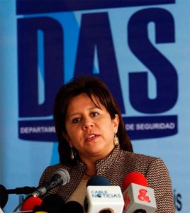 exdirectora del DAS, María del Pilar Hurtado