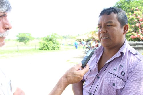 Alfredo Campo, gobernador resguardo de Toez, Caloto