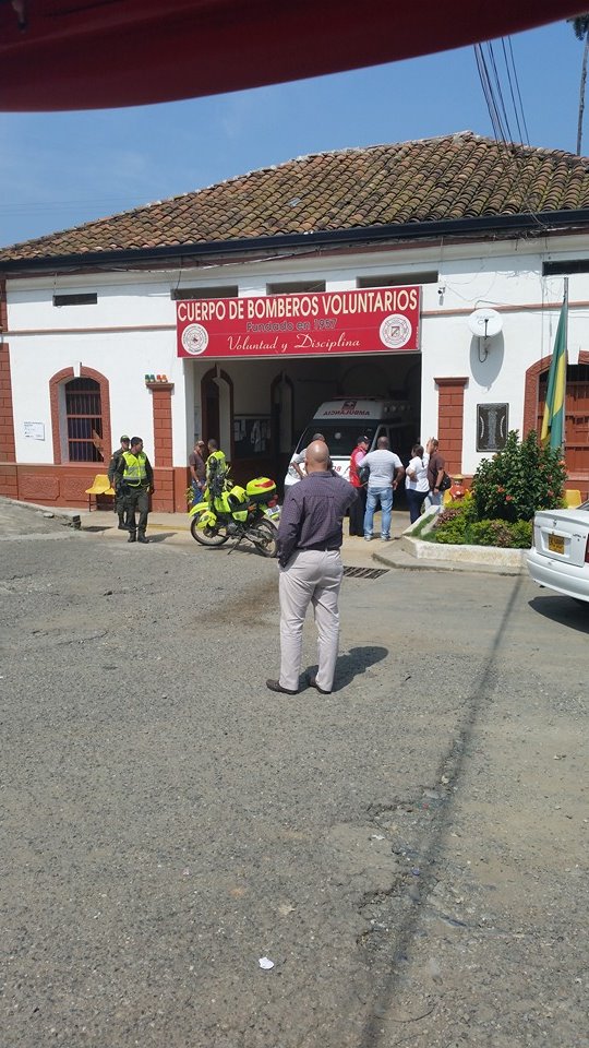 Balacera en bomberos Balacera en bomberos