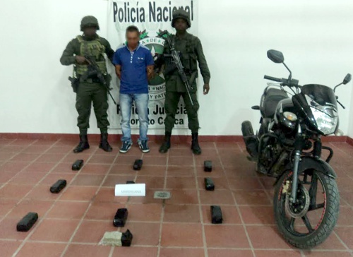 Capturado con marihuana en Corinto Capturado con marihuana en Corinto