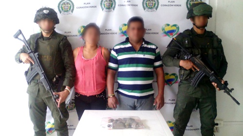 Capturados con marihuana en Caloto Capturados con marihuana en Caloto