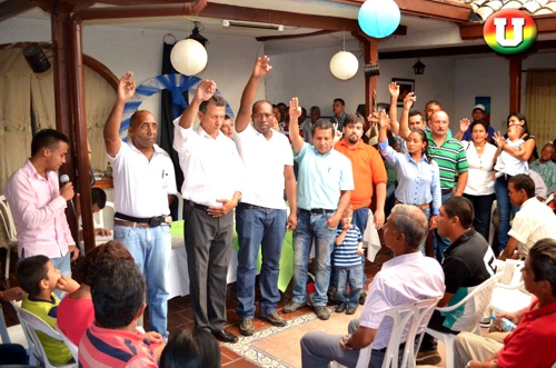 Elegida nueva junta directiva del Partido de la U en Miranda - Cauca Elegida nueva junta directiva del Partido de la U en Miranda1