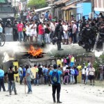 Enfrentamientos entre indígenas y Policía en Corinto - Cauca1