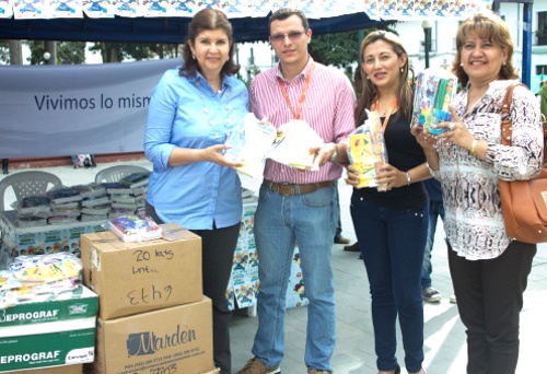 1000 Kits escolares entregó la Compañía Energética de Occidente Entrega de kits escolares - Popayán - Compañía Energética de Occidente