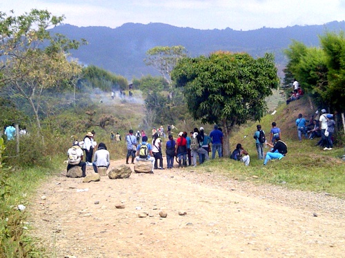 Indígenas del Cauca - Foto Proclama del Cauca Indígenas del Cauca - Foto Proclama del Cauca