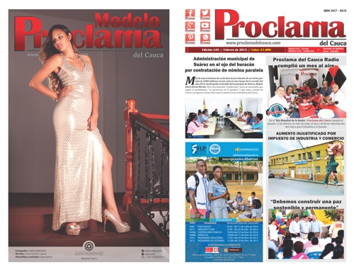 Proclama del Cauca - Edición No. 349 - Febrero de 2015