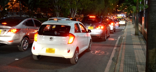 Popayán y el caos Trancones en Popayán