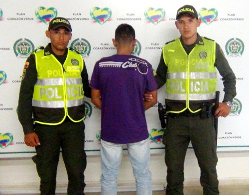 Captura - Policía - Santander de Quilichao - Cauca Captura - Policía - Santander de Quilichao - Cauca