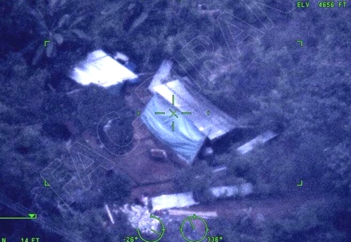 Incautan más de 4 toneladas de marihuana en Corinto - Foto: Fuerza Aérea Incautan más de 4 toneladas de marihuana en Corinto
