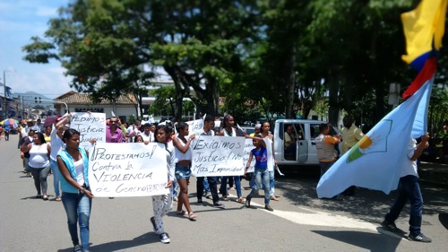 Justicia reclaman por el asesinato de las mujeres en Santander de Quilichao 5
