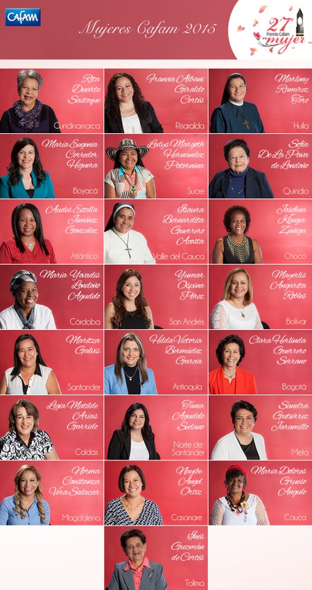 Mujeres Cafam 2015 Mujeres Cafam 2015