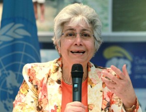 Flavia Pansieri, alta comisionada adjunta de la ONU para los Derechos Humanos Flavia Pansieri, alta comisionada adjunta de la ONU para los Derechos Humanos