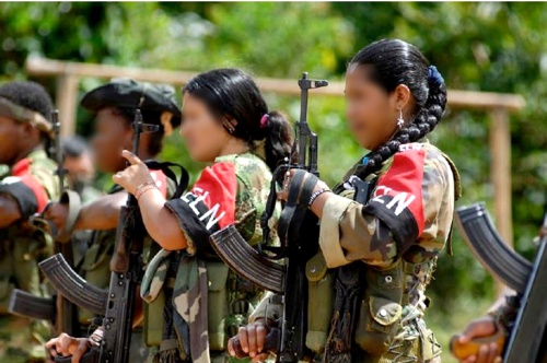 Guerrilleras del ELN - Foto: Apoyo Guerrilleras del ELN - Foto - apoyo