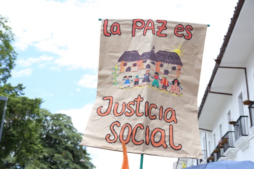 El Cauca marchó por las víctimas Movilización ciudadana por las víctimas - 9 de Abril 5
