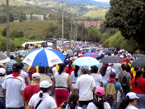 Paro de maestros - Popayán - Cauca