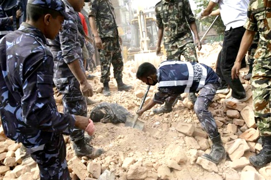 Tragedia en Nepal - terremoto Tragedia en Nepal - terremoto