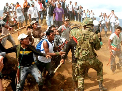 los indios defienden su tierra los indios defienden su tierra