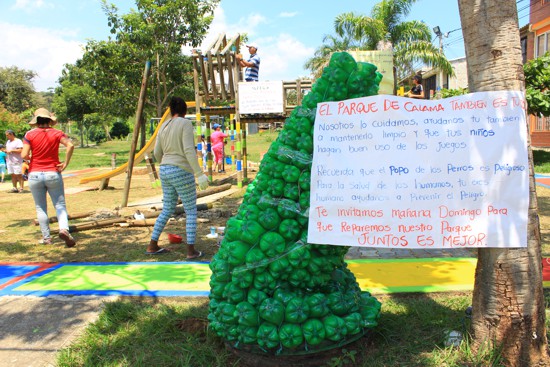 Arreglan Parque de Calama - Santander de Quilichao, Cauca Arreglan Parque de Calama - Santander de Quilichao, Cauca2